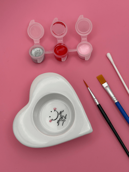 Bougeoir en porcelaine à peindre