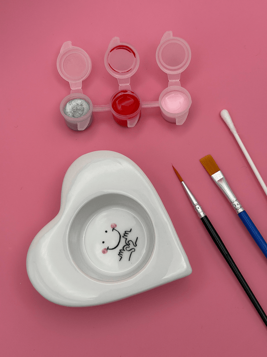 Bougeoir en porcelaine à peindre