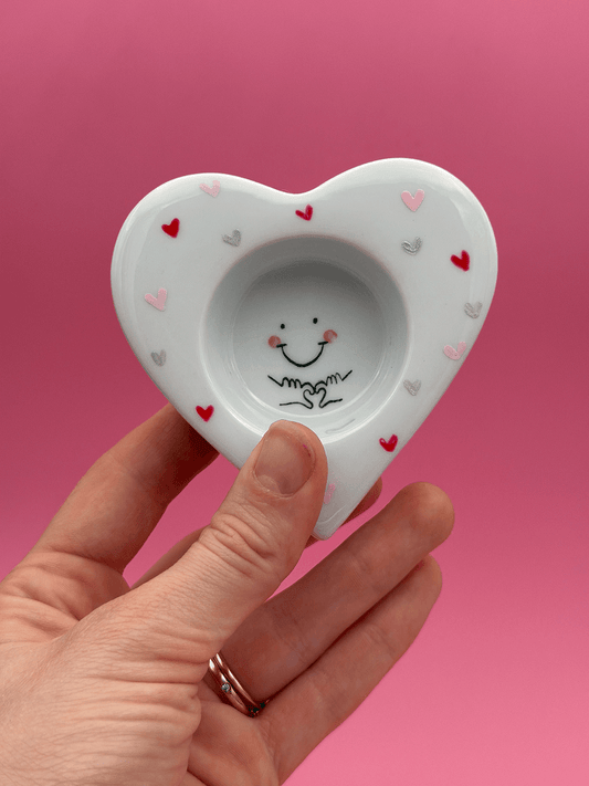 Bougeoir en porcelaine à peindre
