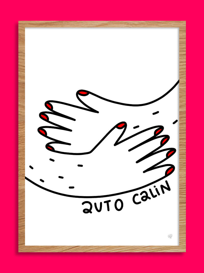 Auto calin - Affiche A4
