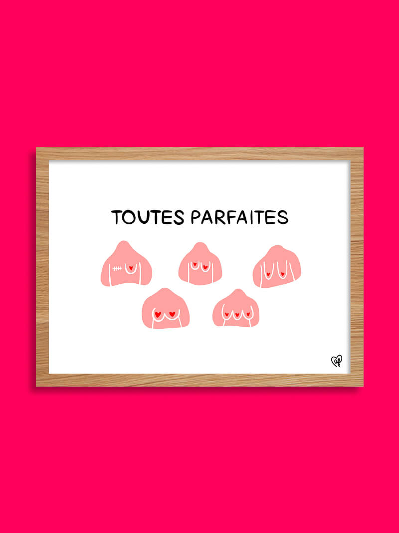 Toutes parfaites - Affiche A5 ou A4