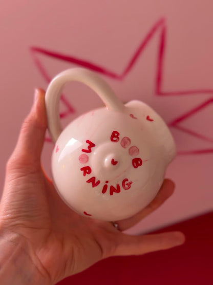 Boob morning - Tasse en procelaine