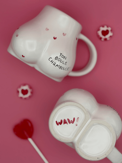 Ton boule chamboule - Tasse en procelaine